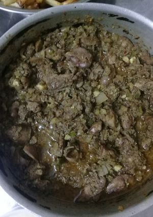 صورة لوصفة كبدة 😁