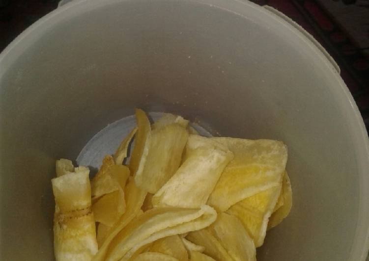 Resep masakan Keripik pisang kepok | Langkah Membuat Keripik pisang kepok Yang Lezat Sekali