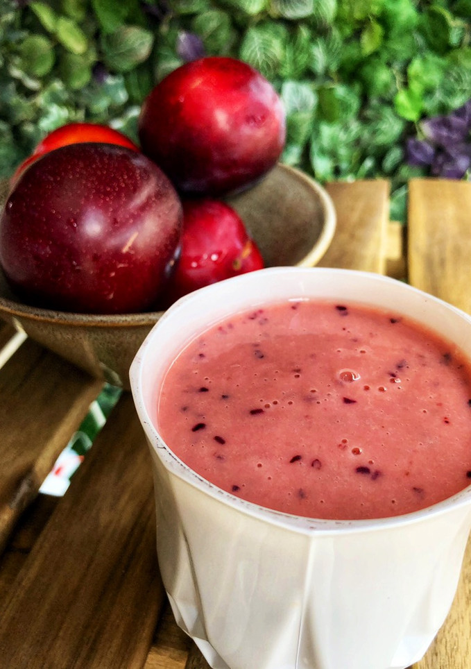 Una foto de Fit batido de ciruelas con MyCook One