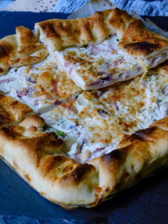 Foto di Torta salata con zucchine, prosciutto e ricotta