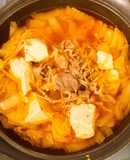 韓式泡菜豚肉粉絲鍋