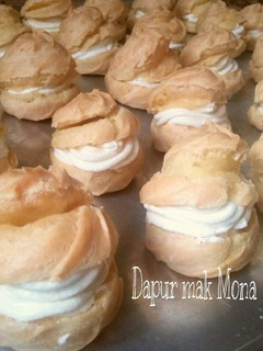 Foto resep Soes isi butter cream vla