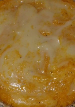 Una foto de Tarta de calabaza (con masa saludable casera) receta vegana