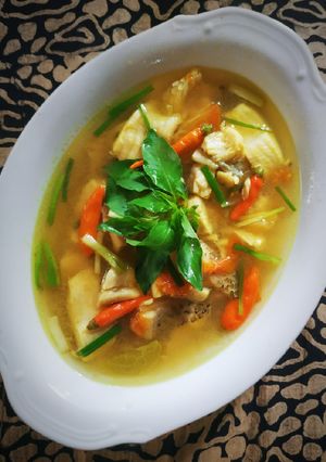 Foto resep Sop ikan gurame