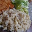 Arroz keto de coliflor