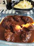Pork Cheeks in Wine