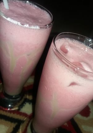 Foto resep Strawberry smoothie