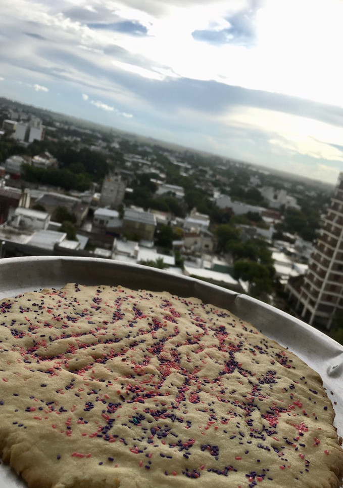 Una foto de Cookie gigante 🍪