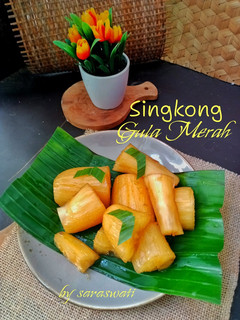 Foto resep Singkong Gula Merah