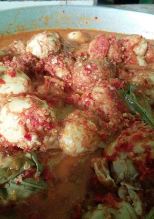 Foto resep Telur bumbu rujak