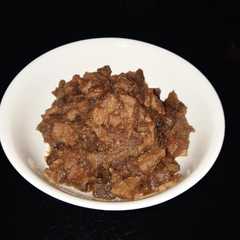A picture of Sambal Goreng Daging Sapi rasa Empal Lada Hitam.