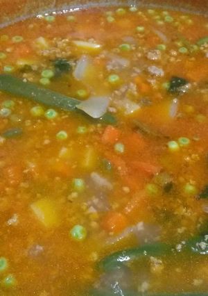 A picture of Picadillo in Broth.