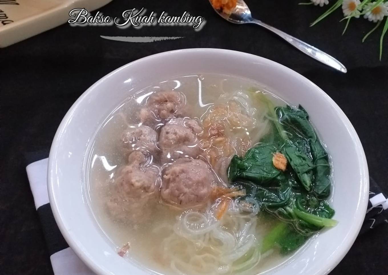 13.78 Bakso kuah Kambing