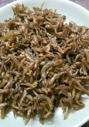 Hình của món Bống đồng chua ngọt.