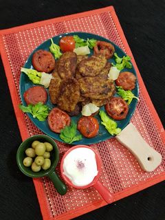 عکسی از دستور کتلت سیب زمینی