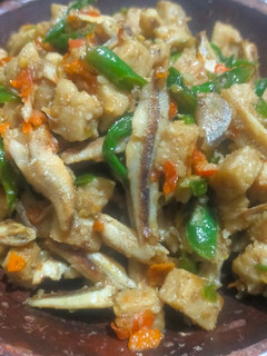 Foto resep Oseng pedes teri tempe gembus