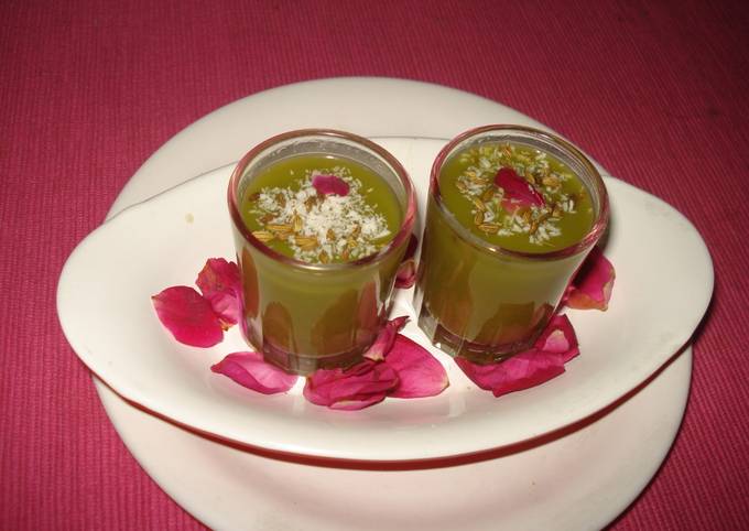 Hara-bhara Paan –Gulkund drink