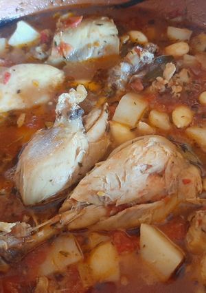 Una foto de Estofado de pollo