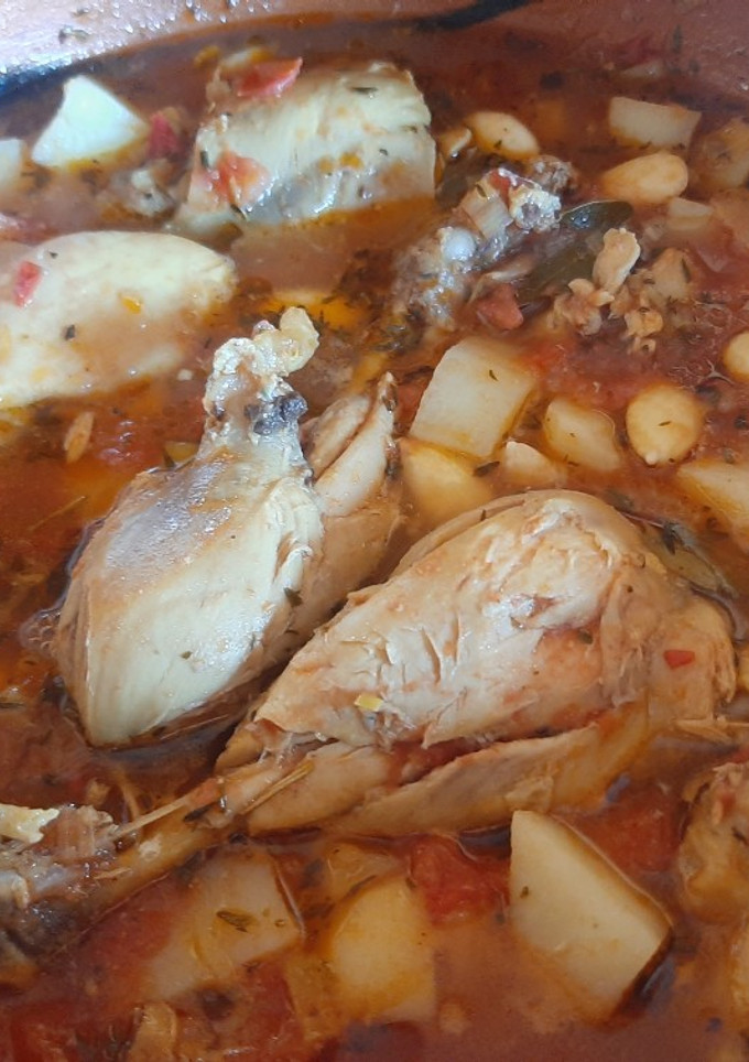 Una foto de Estofado de pollo