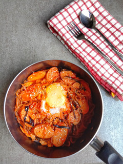 Foto resep Korean Gochujang Soup with Shirataki Noodles