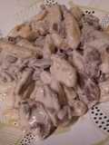 Cavatelli with Cream and Mushrooms