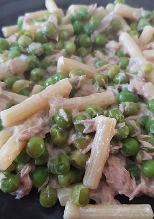 Foto di Pasta con tonno e piselli