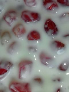 صورة لوصفة مقبلات الرمان بالزبادي