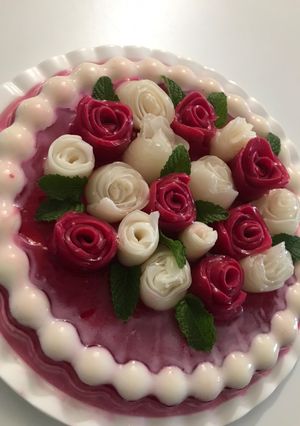 عکسی از دستور دسر ژله پاناکوتا