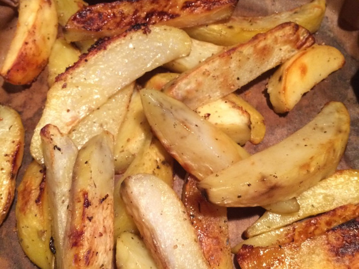 Cara Gampang Menyiapkan Simple Homemade Potato Wedges yang Sempurna