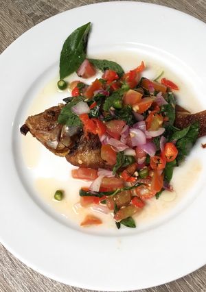 Foto resep Gurame goreng sambal dabu-dabu