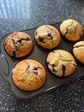 Blueberry cupcake
