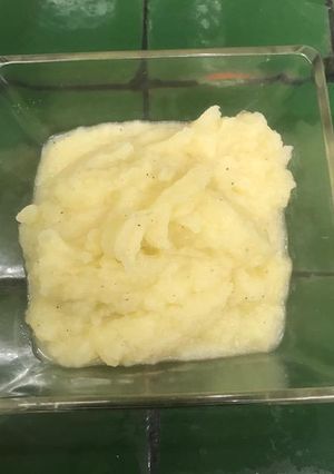 Una foto de Puré de papa sin leche