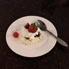 A picture of Vanilla Cheesecake for One.