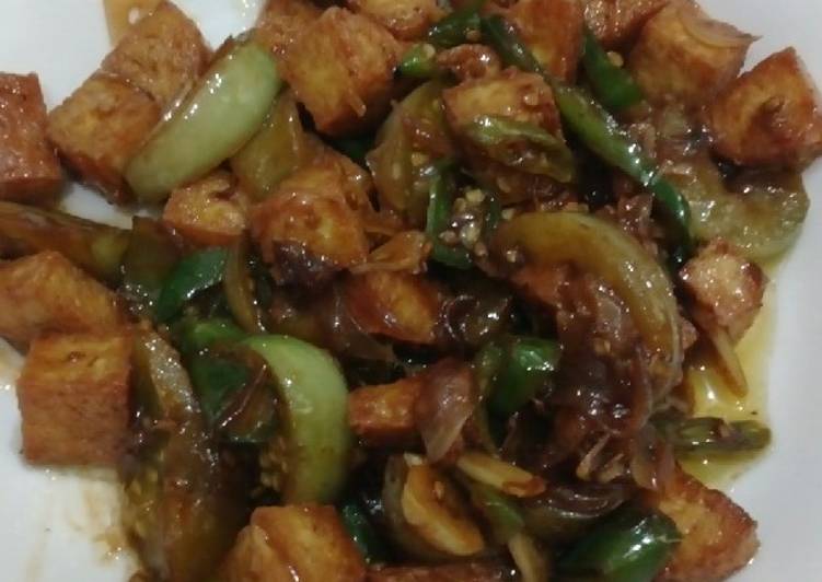 Tahu Kecap Cabe Ijo DEBM