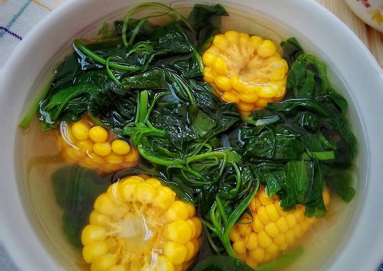 Resep Sayur Bening Bayam 🍀 yang Sempurna