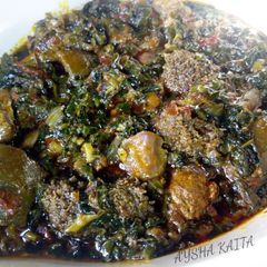 A picture of Vegetable soup.