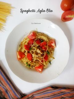 Foto resep Spaghetti aglio olio