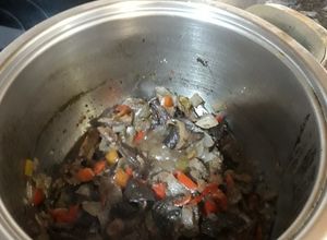 Foto principal de Sofrito de verduras y setas variadas