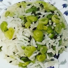 A picture of Peas pulao.