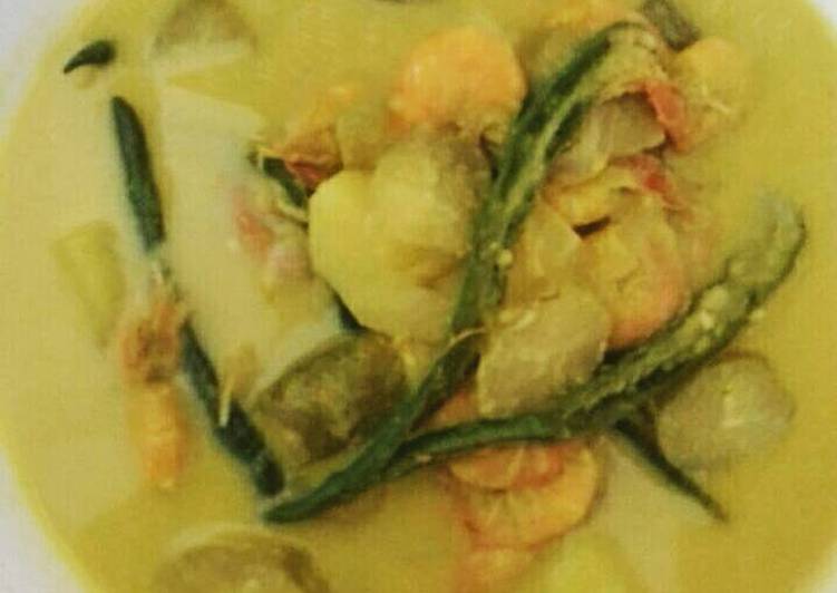 Resep Udang masak santan, Enak Banget