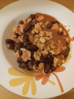 Chilis bab recept fotója