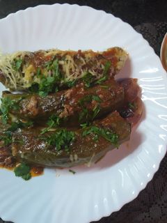 صورة لوصفة دولمة فلفل في الفرن