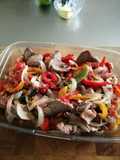 Carne de res con pimientos