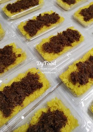 Foto resep 35. Pulut Kuning Inti Kelapa