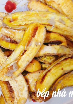 Hình của món Chuối ngào đường.