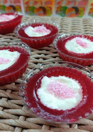Foto resep Pudding Red Velvet