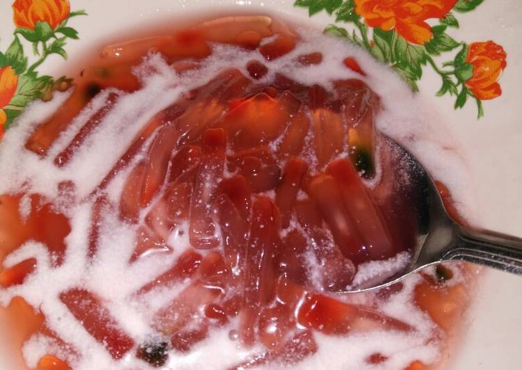 Resep 90. Bubur pacar cina Sederhana Untuk Jualan