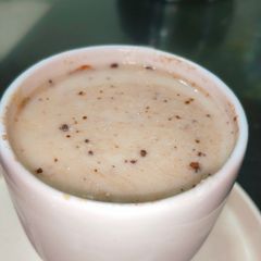 A picture of Halim seeds smoothie.