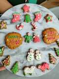 Butter Cookies with Icing Sugar
