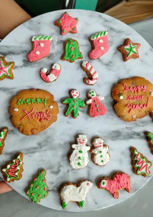 Foto resep Butter Cookies with Icing Sugar